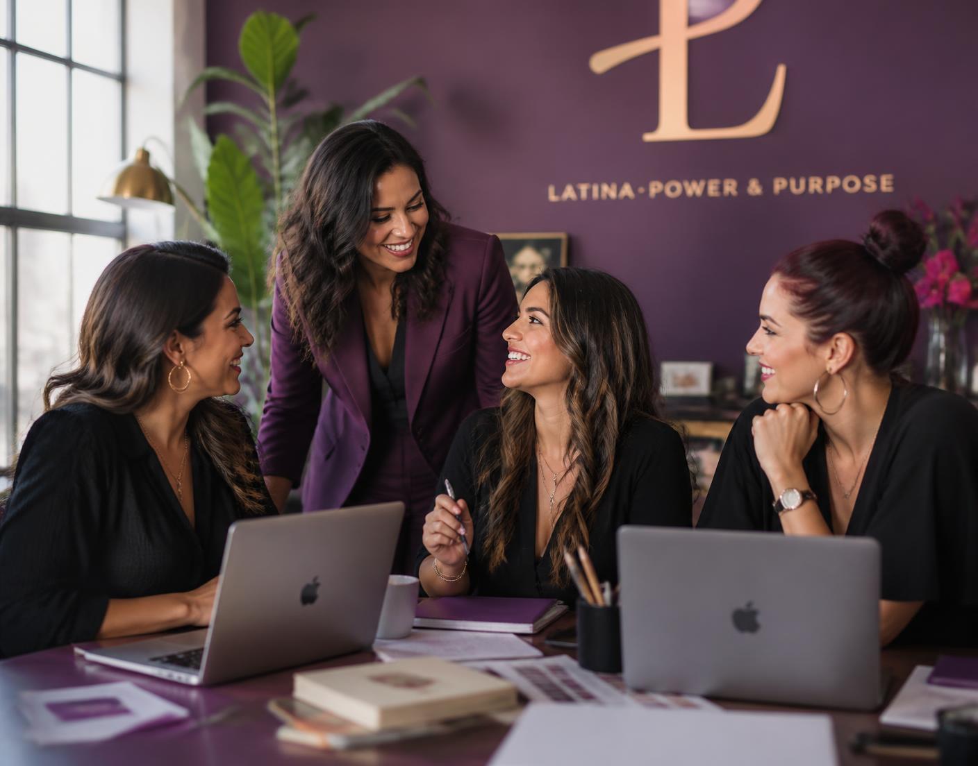 Mujeres emprendedoras conectando, aprendiendo y creciendo juntas